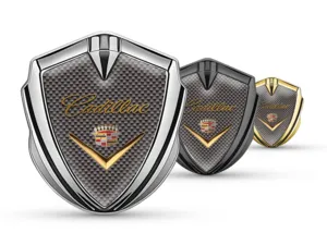 Cadillac Abzeichen Selbstklebend Moderner Look Solider Bau